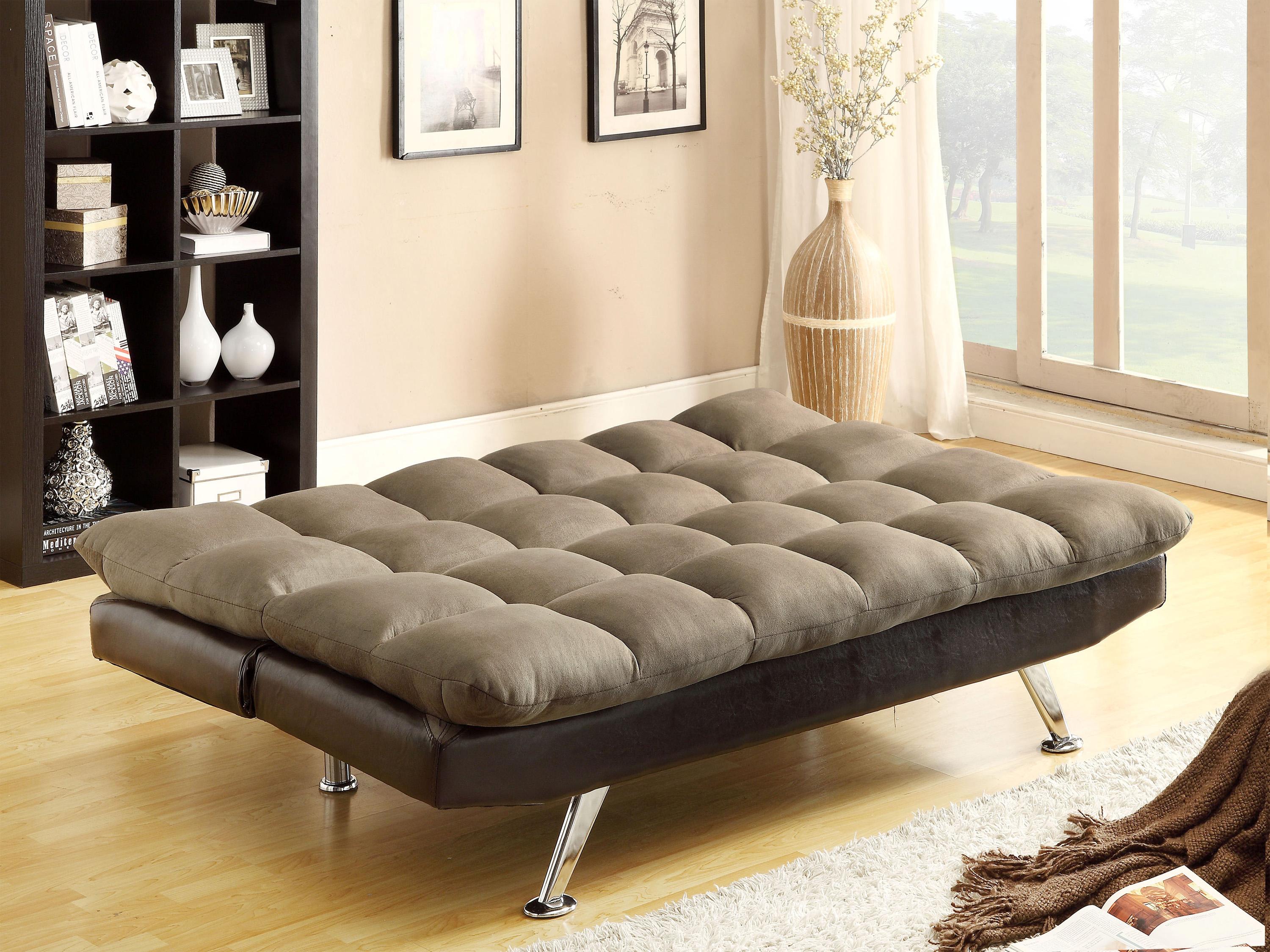 Crown Mark Futons & Daybeds 5250ESPPEB Sundown Adjustable Sofa Del